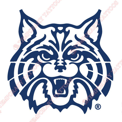 Arizona Wildcats 1990 Pres Alternate Customize Temporary Tattoos Stickers NO.3726